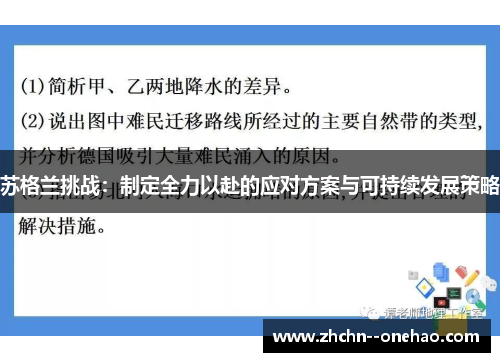 苏格兰挑战：制定全力以赴的应对方案与可持续发展策略